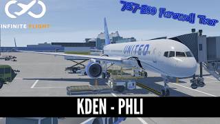 🔴Infinite Flight LIVE | Real World United OPS | 757-200 Farewell Tour | LONG HAUL - Denver - Lihue