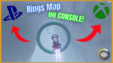 Playing a Rocket League RINGS MAP On CONSOLE! (No BakkesMod Needed)