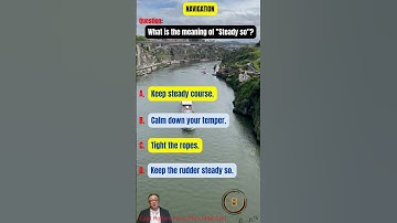 Marine Nautical Reviewer #024 Steady