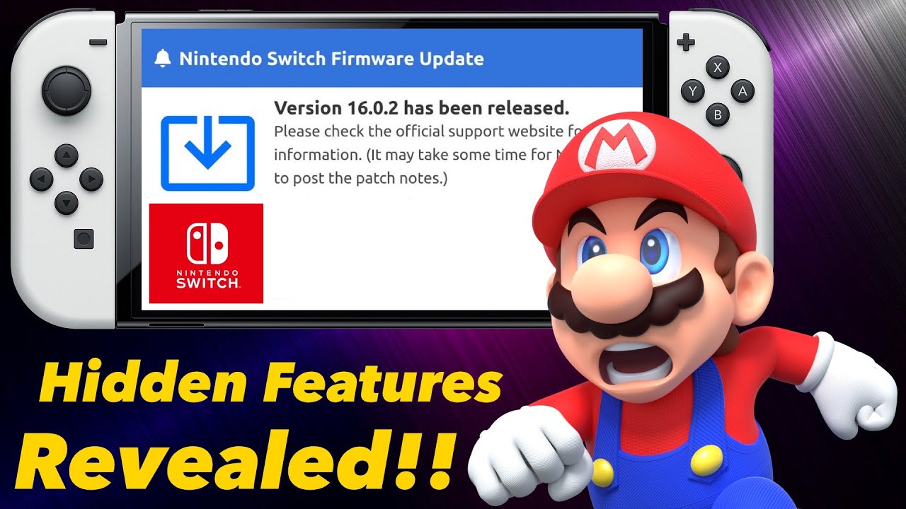 Switch Update Switch System Update 16.0.2 Is Now Available ( HERE’S EVERYTHING ...