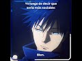 Es dependiendo de la persona 💔 | #jujutsukaisen #megumifushiguro #humor