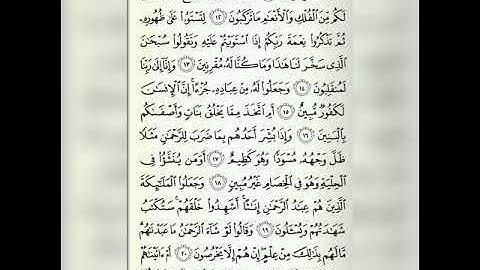 سورة الزخرف | عبد الباسط عبد الصمد