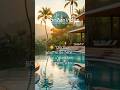Derniers instants d’été 🌴☀️ Le luxe du calme absolu