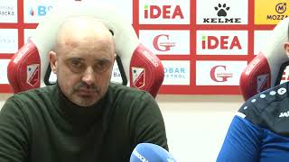 Mozzart Bet Super liga 2022/23 - 23.Kolo: Izjave trenera nakon meča VOJVODINA – RADNIK Mozzart Bet Super liga 2022/23 - 23.Kolo: Izjave trenera nakon meča VOJVODINA – RADNIK