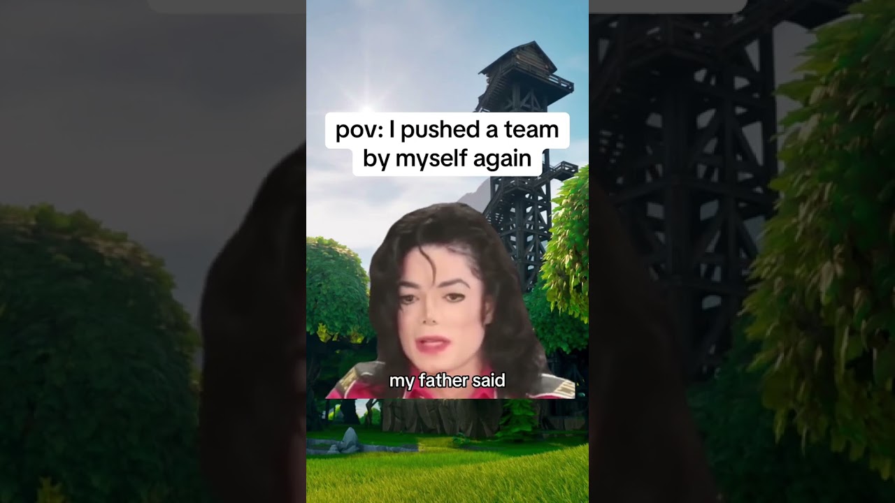 I Can't Help It, That's Just How I Play Fortnite