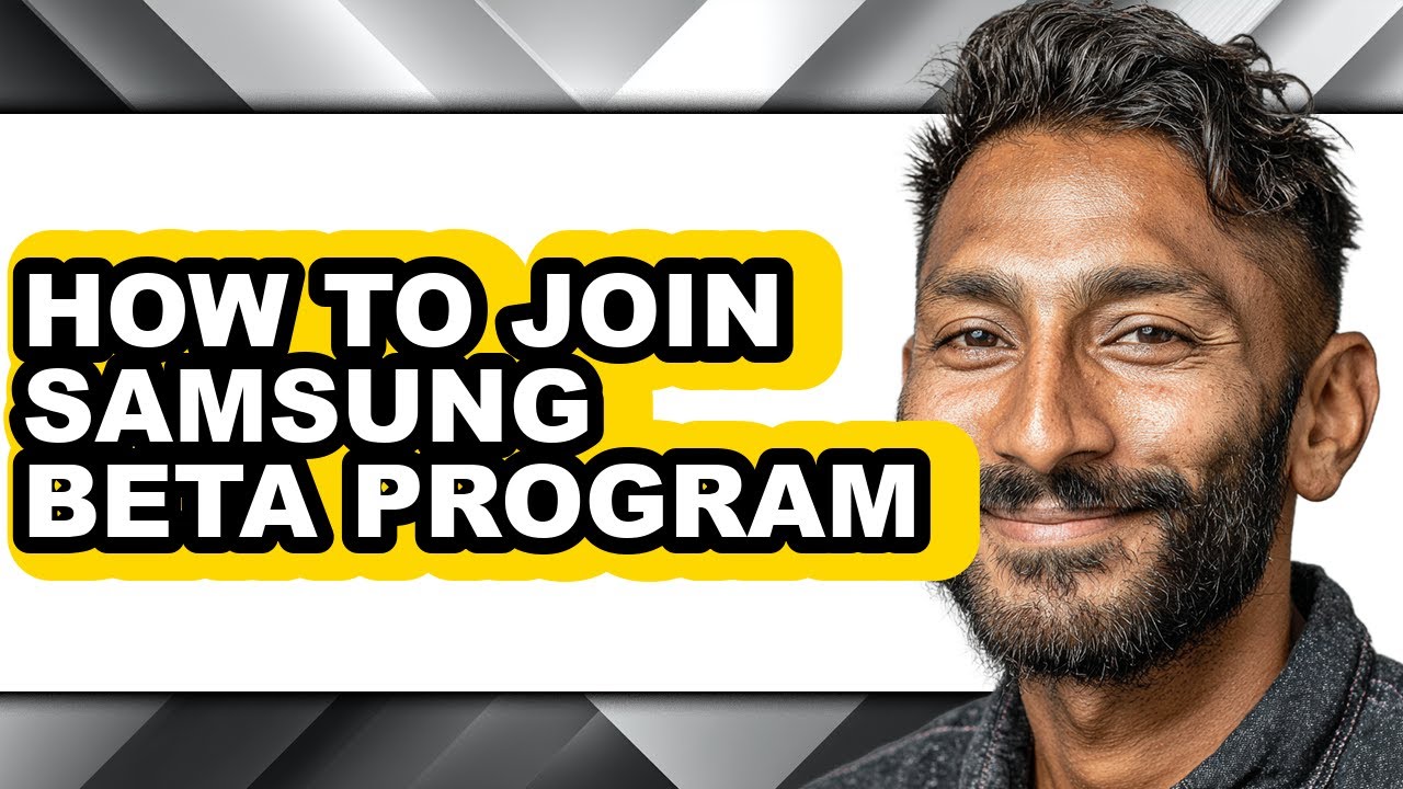 How to Join Samsung Beta Program (easy Method) - YouTube