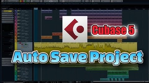 Auto Save Project in cubase 5||Ali_Hassan