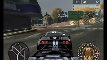 NFS Most Wanted (2005) - Heritage Heights 1st lap Online Race - Junkman - Lotus vs Porsche