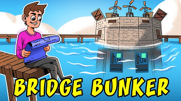 I TRAPPED A CLAN in my BRIDGE BUNKER BASE in Rust and they were MAD!!!