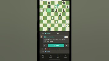 Brilliant ‼️, After so many try. #chess #chessgame #chesspuzzle