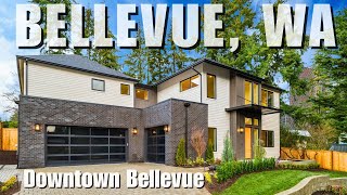 $5M Bellevue Luxury New Construction Home With a 5-Min Walk to Downtown | Built by Shelter Homes