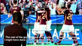 Florenzi Scores Wonder Goal I Interview The Day After I As Roma - Fc Barcelona