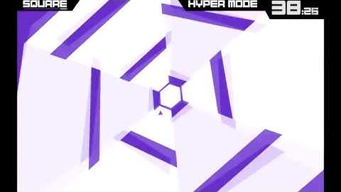 Axxes Plays Super Hexagon on Hyper Mode/ Custom Music