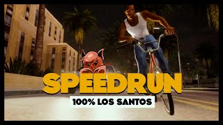 GTA San Andreas 100% | SPEEDRUN