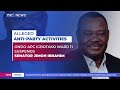 Ondo APC Igbotako Ward 11 Suspends Senator Jimoh Ibrahim