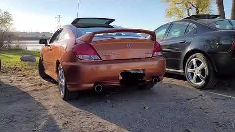 2006 Hyundai Tiburon 2.7L V6 Muffler delete