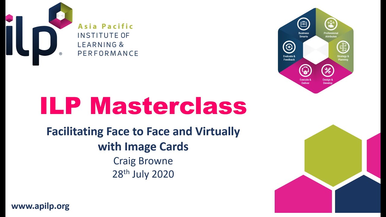 ILP Masterclass - Using Image Cards In Face to Face and Virtual Events ...