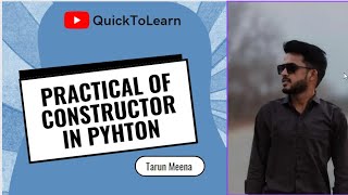 How to create a Constructor in python in practical #python #pythonprogramming Net Worth