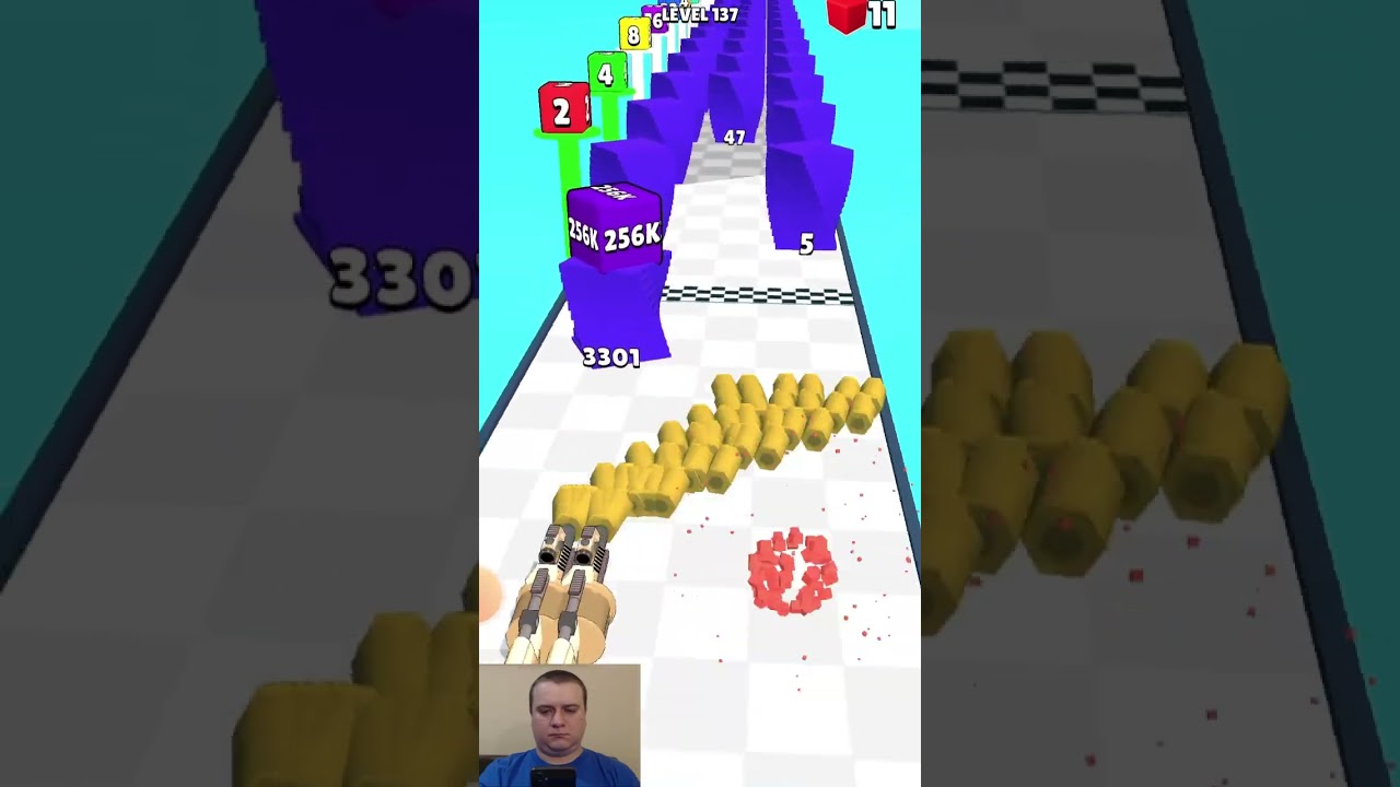 Gun Up 2048❗Level 137❗