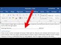 Inserting a DOT LEADER Tab - Microsoft Word 2016