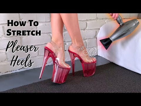 How To Stretch Pleaser High Heels & Make Them More Comfortable: Tutorial for Exotic High Heel Lovers