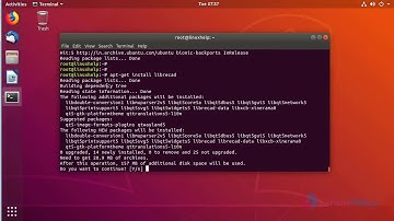 How to install LibreCAD on Ubuntu 18.04