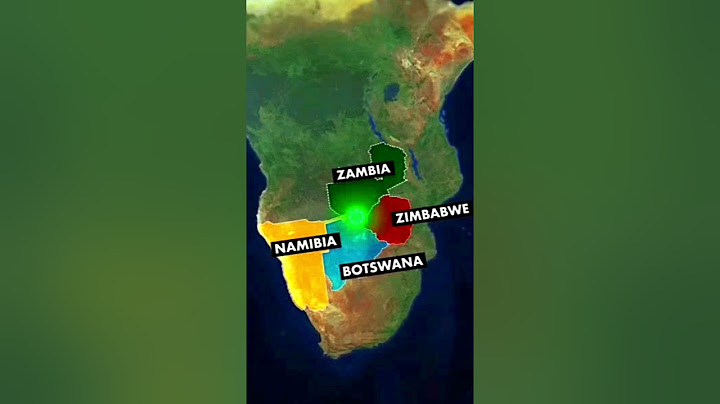 The Only Point on Earth where 4 Countries Meet! #shorts #youtubeshorts #viralvideo