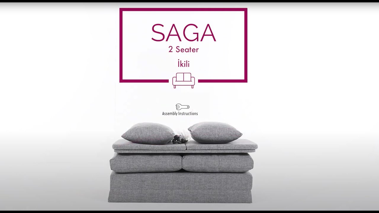 Pafu Saga 2 Seater Assembly Instructions