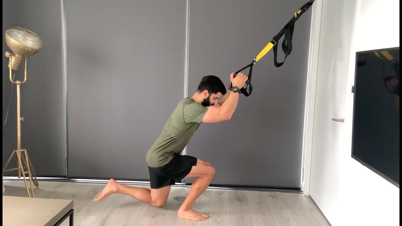 TRX Assisted Single Leg/Skater Squat YouTube
