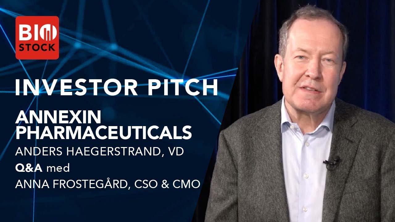 BioStock Investor Pitch: Annexin Pharmaceuticals