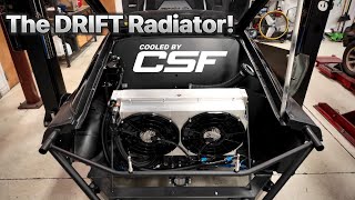 @formuladrift Prep Part 5 - The CRAZIEST radiator that’s BUILT for Motorsports! @CSFracing