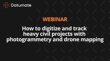 [Webinar] How to digitize and track heavy civil projects with photogrammetry and drone mapping