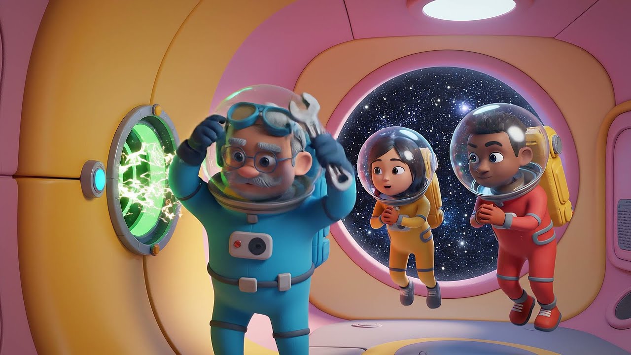 Among Us Cyan Crewmate Pressed the Wrong Button | Kids Songs & Nursery Rhymes