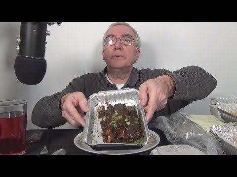 ASMR Eating Thai Take Out