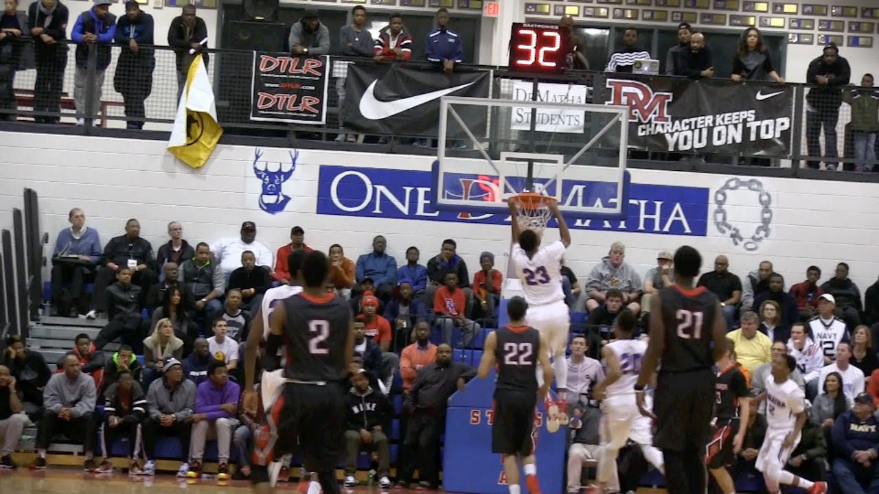 DeMatha Beats Chaminade by 1 at National HS Hoops Festival 12/13/14