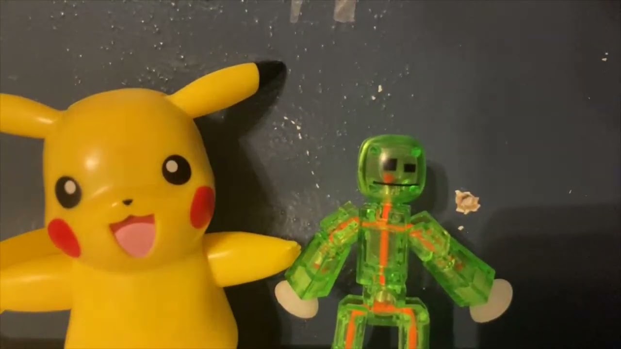 The Pokémon card trading stand - Stikbot Animation