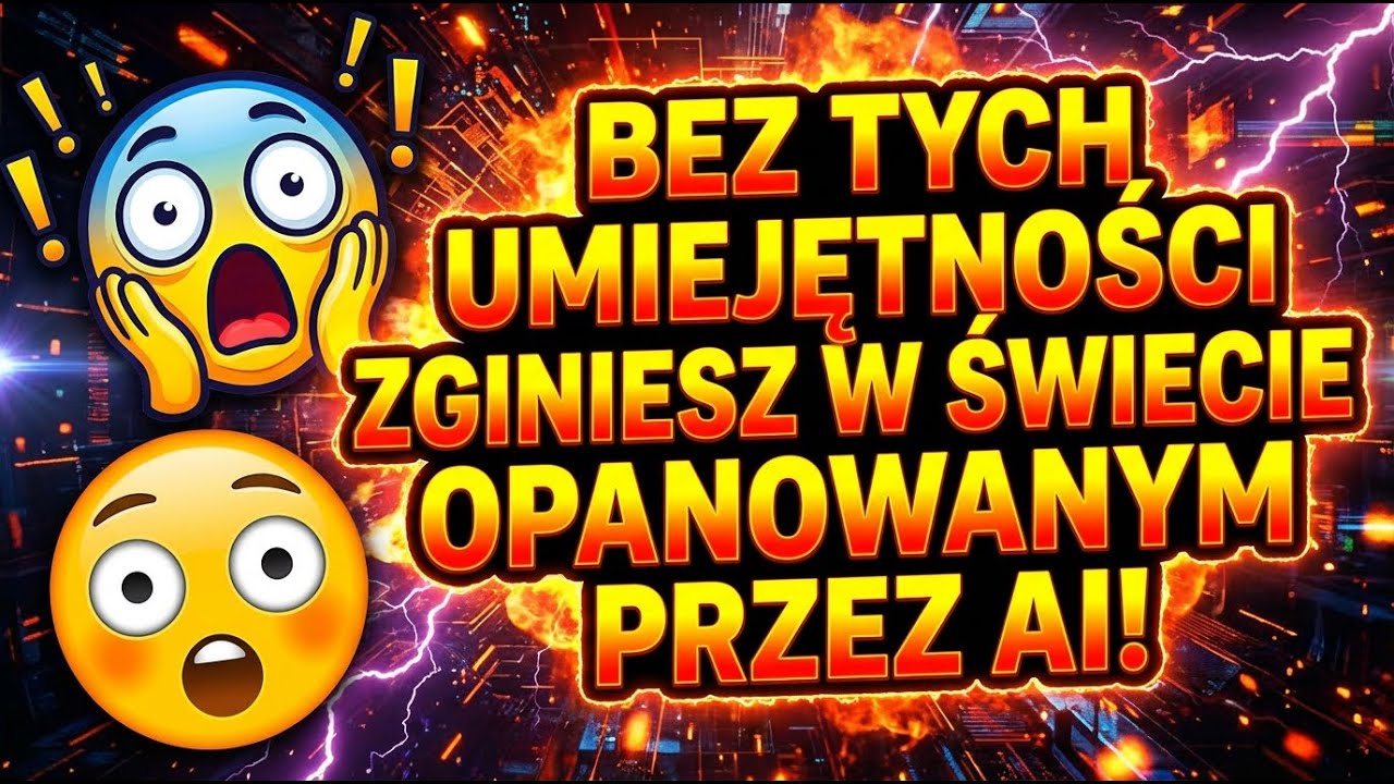 Musisz pracować nad tymi umiejętnościami w 2026 roku! Inaczej AI zajmie Twoje miejsce!