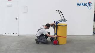 Variofit Zu-3344 Καρότσι Μεταφοράς Βαρελιών Για Φορτίο Βάρους Ως 250Kg