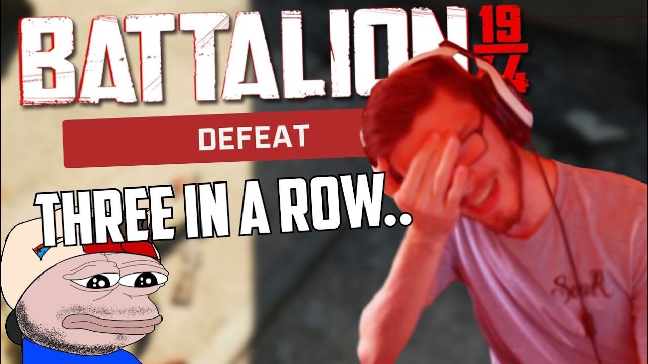THREE CLOSE LOSSES IN A ROW RAGE.. | Battalion 1944 Competitive!