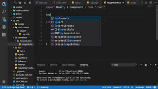 108 Starting Implementation of The Burger Builder Container