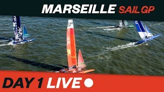2019 Marseille SailGP RACE REPLAY | Day 1 | Races 1-3 | SailGP