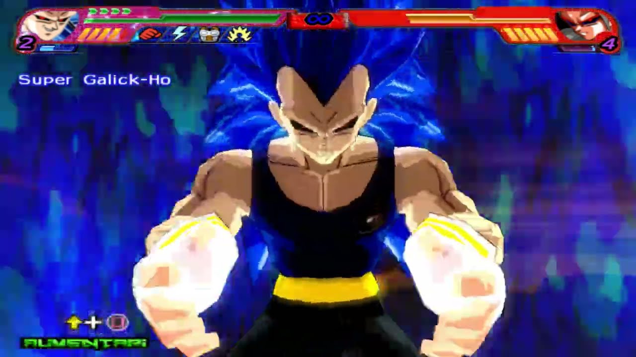 Vegeta VS Goku Evil (Dificil) (DBZBT3MOD)