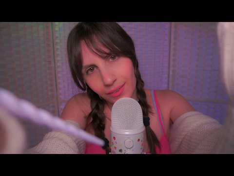 ASMR 🎨 Te Dibujo la Cara Muy Cerca... Soplidos y Mouth Sounds para dormir