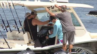 Fishing charter group rescues pilot forced to land plane in ocean