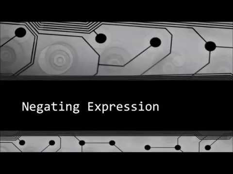 Part 3 Negating Expressions and Operator Precedence