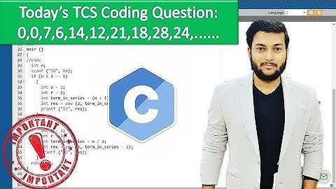 #3. TCS Ninja | Recently asked Coding  Question Fully Solved with Detailed Explanation in C