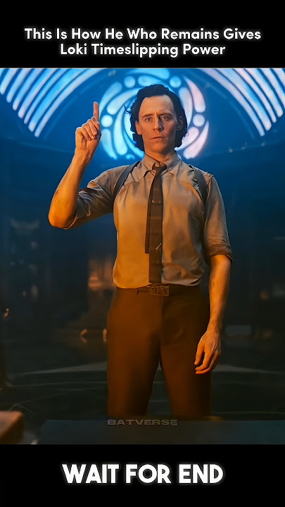 He Who Remains Gives Loki Timeslipping Power 🤯 #shorts