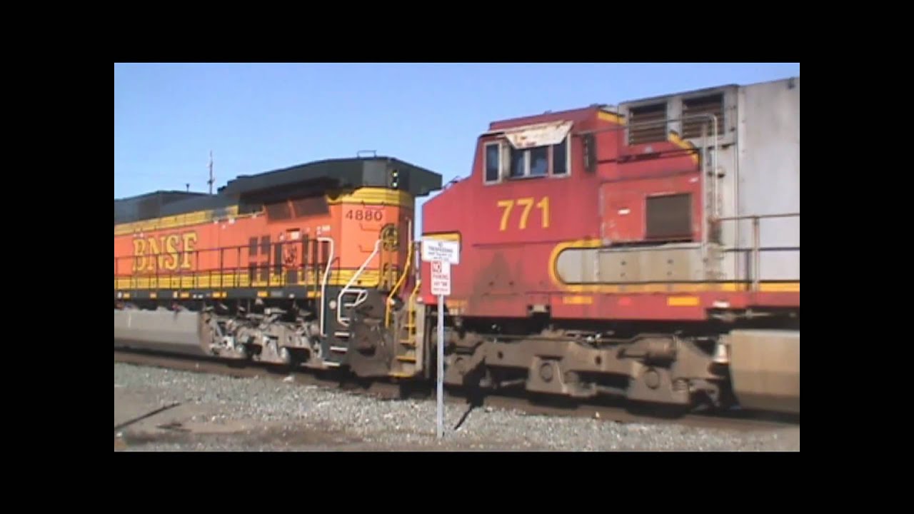 bnsf 5729 Amazing Day of Catches in Stockton (11/24/10) - Part 2