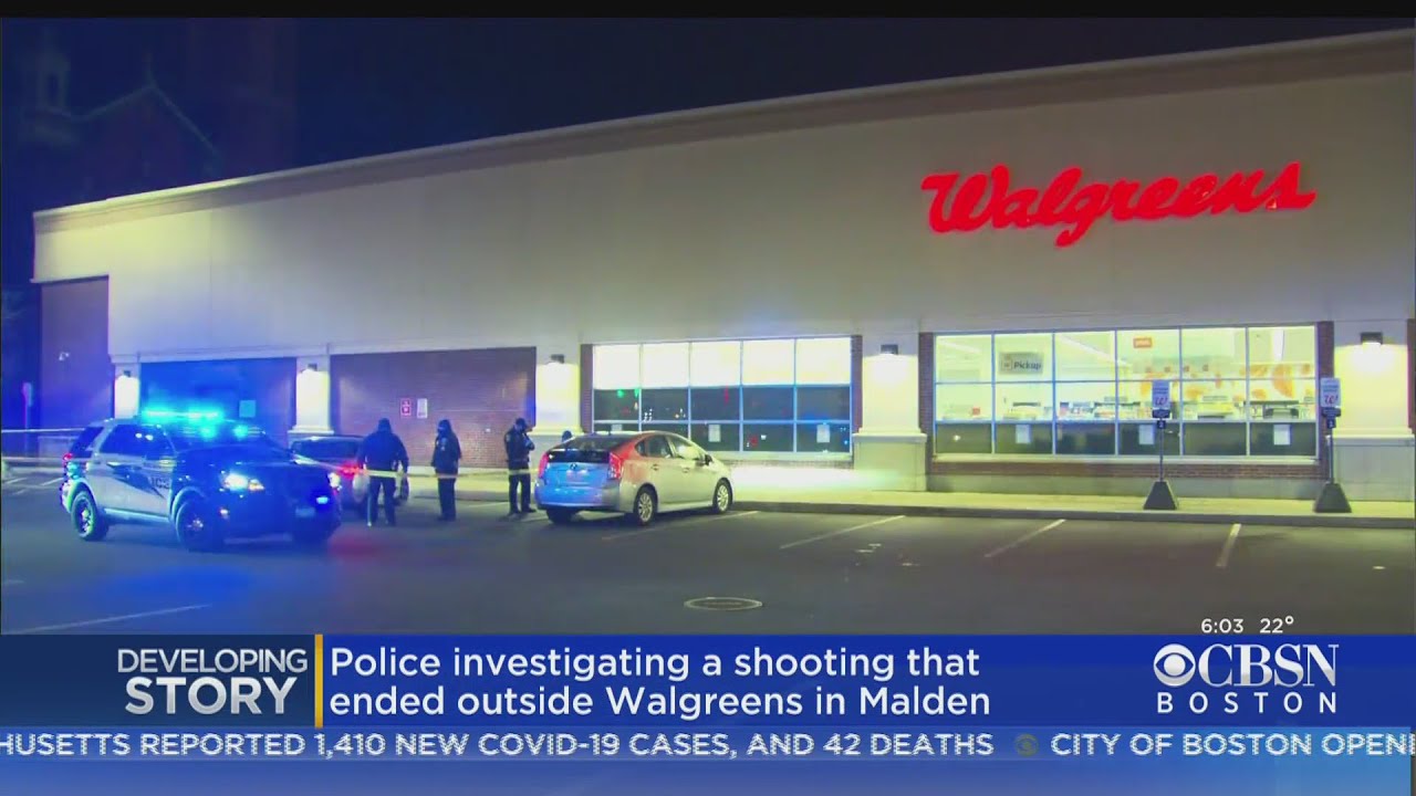 Malden Police Look Into Shooting That Ended Outside Walgreens Store
