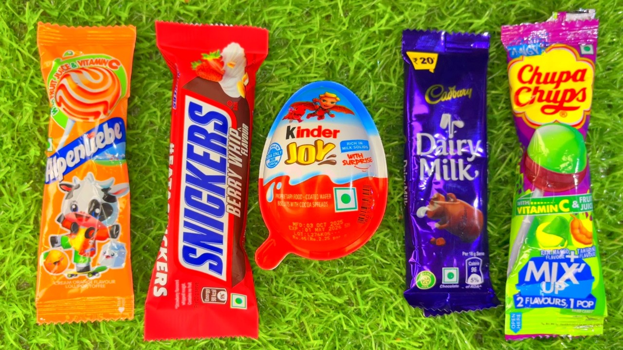 ASMR: Unboxing Delicious & Unique Lollipop Treats - Chocolate & Candy | Satisfying Lollipops Sounds